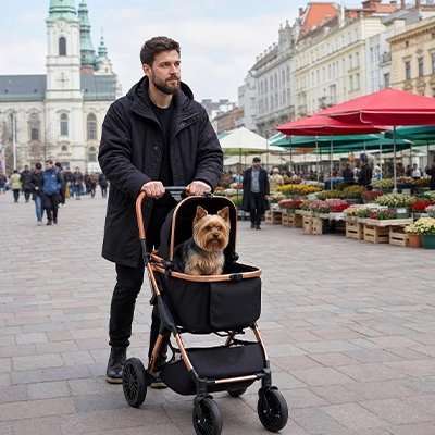 Poussette pour Chien